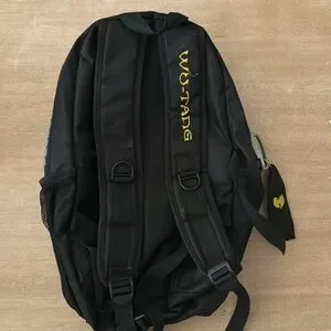 【最終値下げ】WU-TANG CLAN リュックサック ブラック Bags | Rare Vintage Wutang Backpack With Double Big Zipper